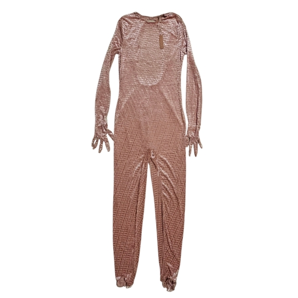 SKIMS Velvet Stirrup Onsie Sienna Catsuit Jumpsuit Womens XL